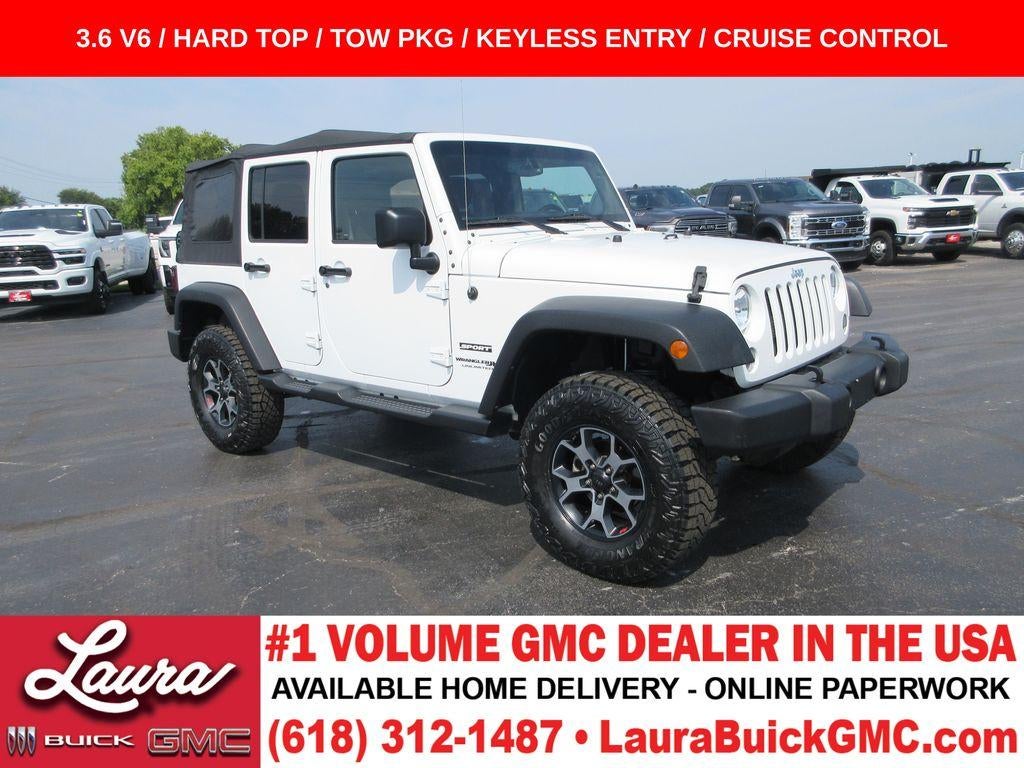2018 Jeep Wrangler JK Unlimited Sport S 4x4