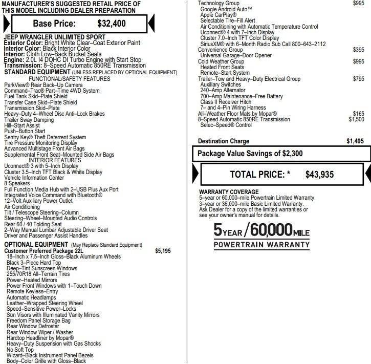 2021 Jeep Wrangler Unlimited Sport Altitude