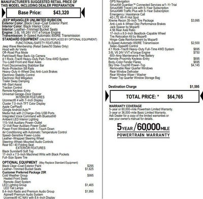 2021 Jeep Wrangler Unlimited Rubicon 4x4