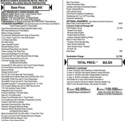 2023 Jeep Wrangler 4xe Sahara