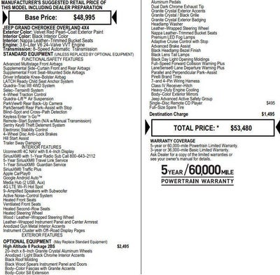 2019 Jeep Grand Cherokee High Altitude