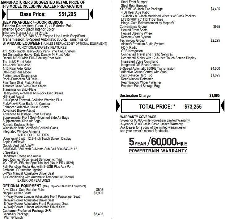 2024 Jeep Wrangler Rubicon