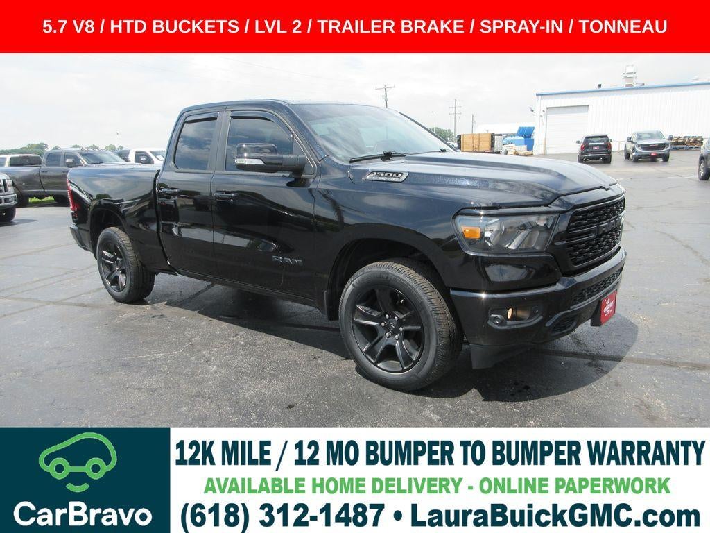 2022 RAM 1500 Big Horn Quad Cab 4x4 6'4" Box