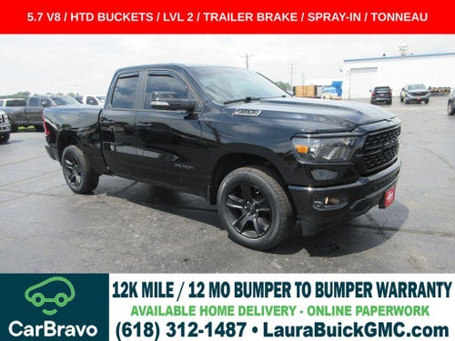 2022 RAM 1500 Big Horn Quad Cab 4x4 6'4" Box
