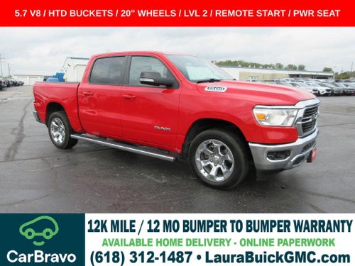 2021 RAM 1500 Big Horn Crew Cab 4x4 5'7" Box