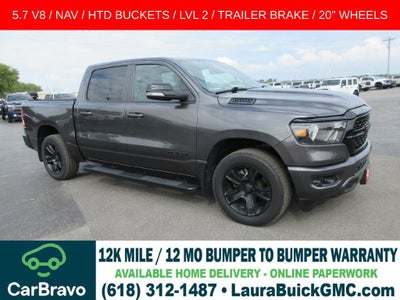 2022 RAM 1500 Big Horn Crew Cab 4x4 5'7" Box