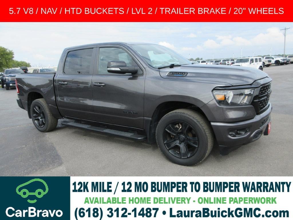 2022 RAM 1500 Big Horn Crew Cab 4x4 5'7" Box