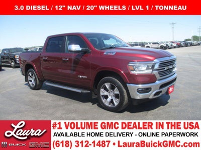 2020 RAM 1500 Laramie Crew Cab 4x4 5'7" Box
