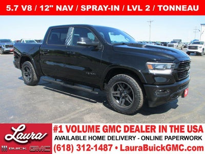 2019 RAM 1500 Laramie Crew Cab 4x4 5'7" Box