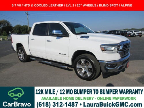 2021 RAM 1500 Laramie Crew Cab 4x4 5'7" Box