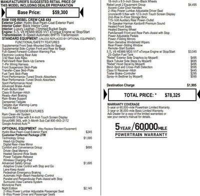 2024 RAM 1500 Rebel Crew Cab 4x4 5'7" Box