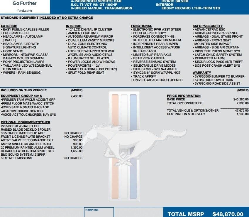 2021 Ford Mustang GT