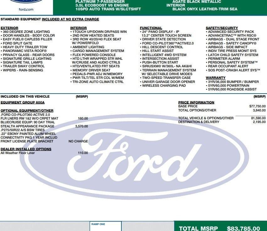 2025 Ford Expedition Max Platinum