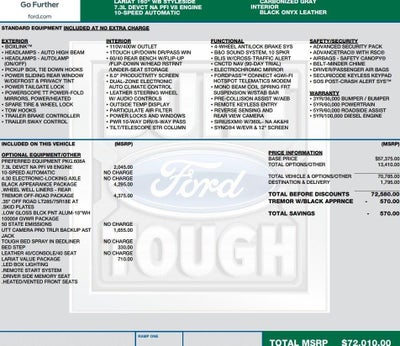2022 Ford Super Duty F-250 SRW Lariat