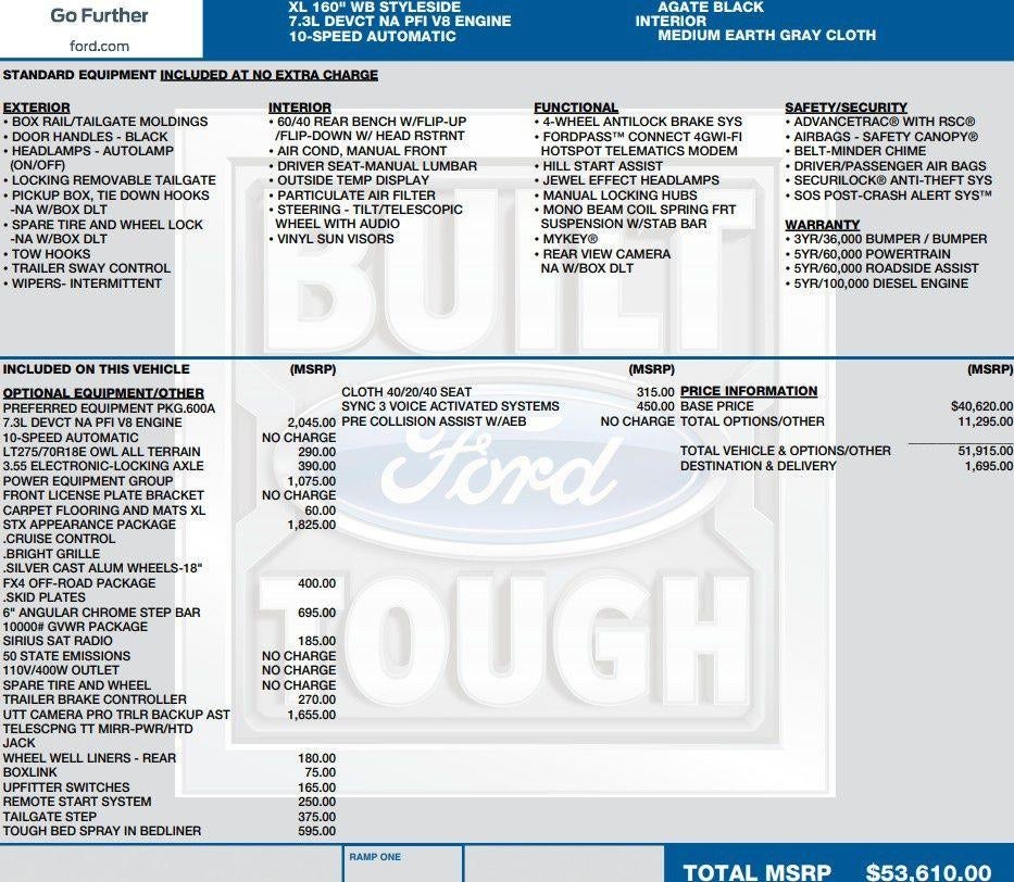 2021 Ford Super Duty F-250 SRW XL