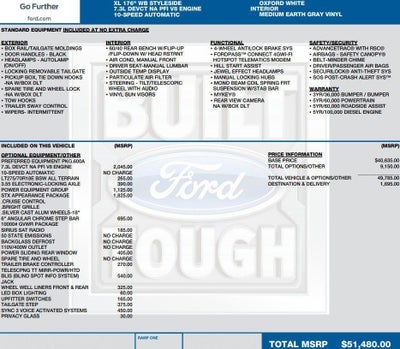 2020 Ford Super Duty F-250 SRW XL