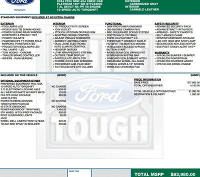2024 Ford F-250 Platinum