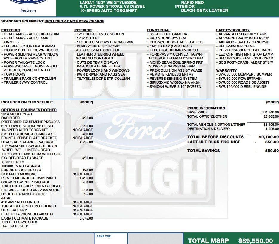 2024 Ford F-250 LARIAT
