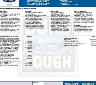 2023 Ford Super Duty F-250 SRW Lariat