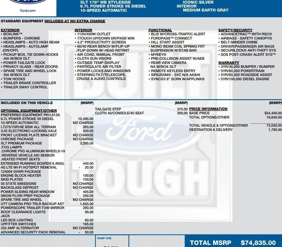 2022 Ford F-350 XLT