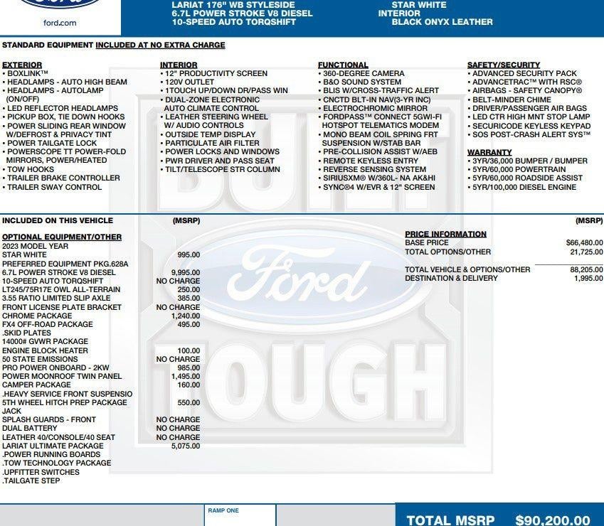 2023 Ford F-350 LARIAT