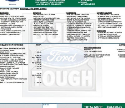2023 Ford Super Duty F-350 DRW XL