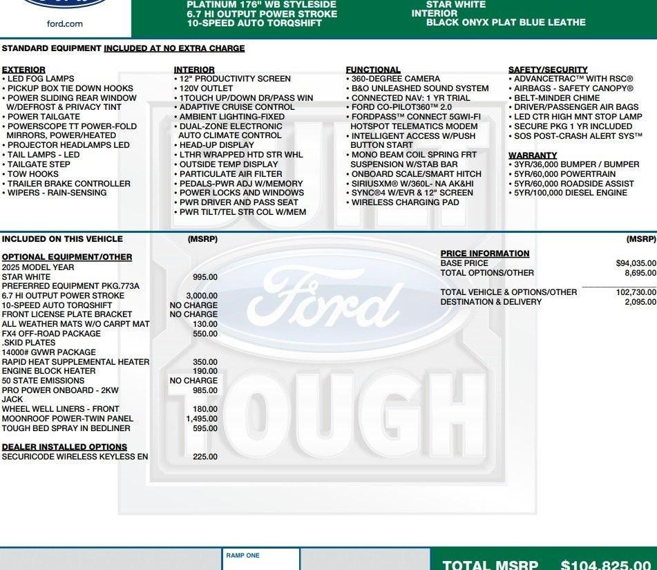 2025 Ford Super Duty F-450 DRW XL