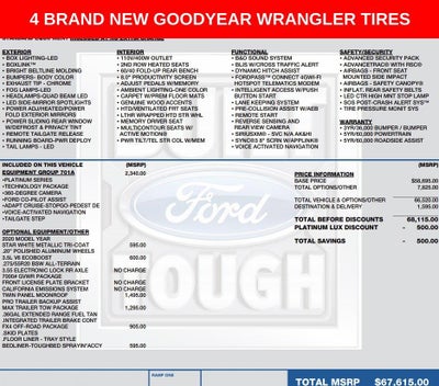 2020 Ford F-150 Platinum
