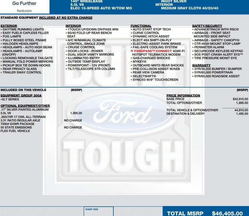 2019 Ford F-150 XLT