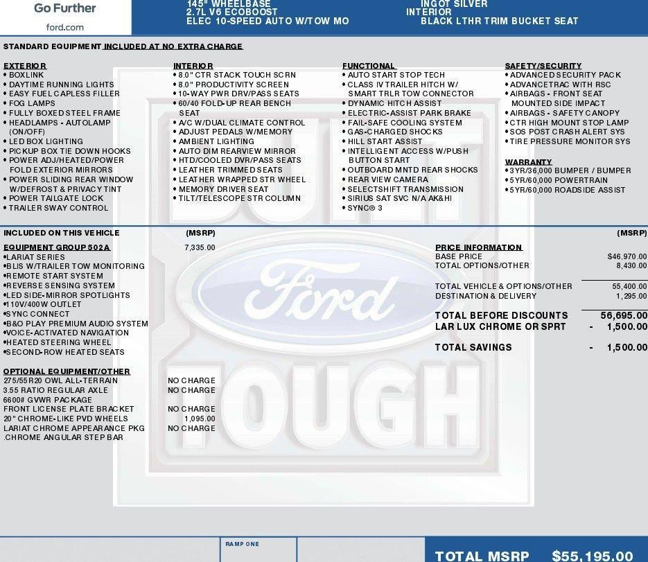 2018 Ford F-150 XL