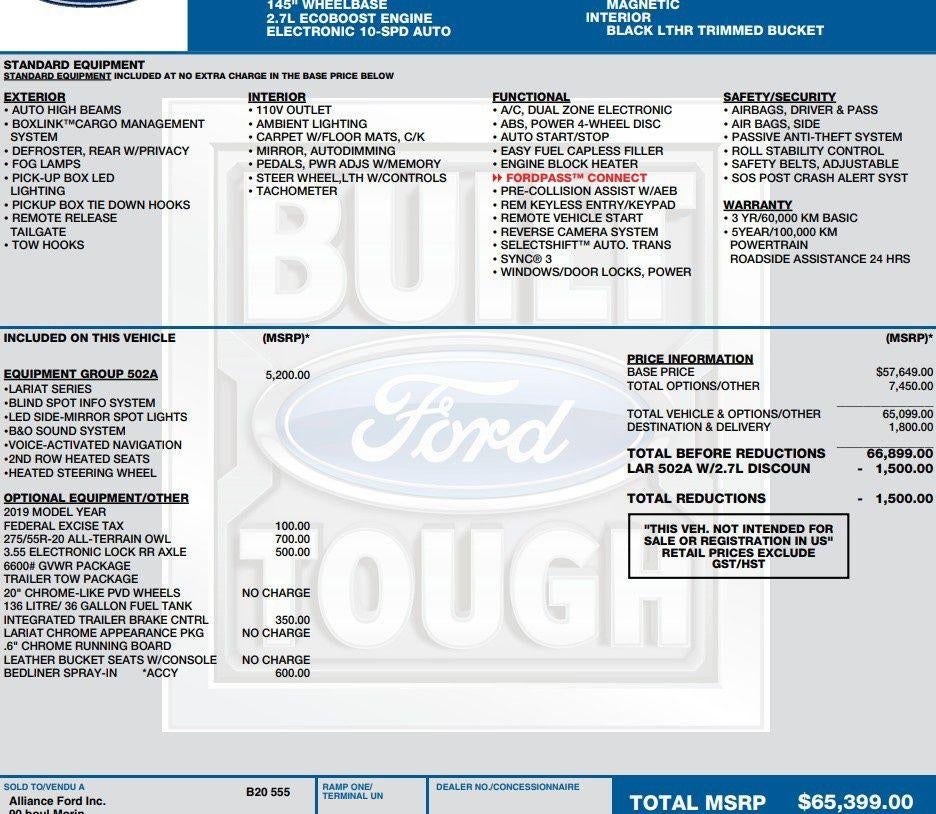2019 Ford F-150 XL