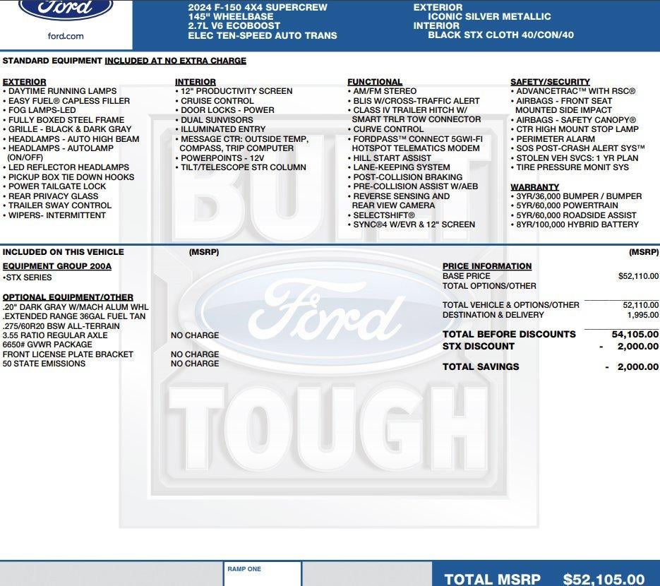 2024 Ford F-150 STX