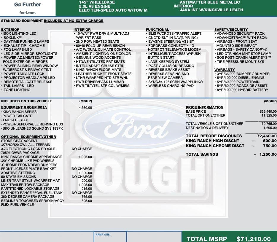 2021 Ford F-150 King Ranch
