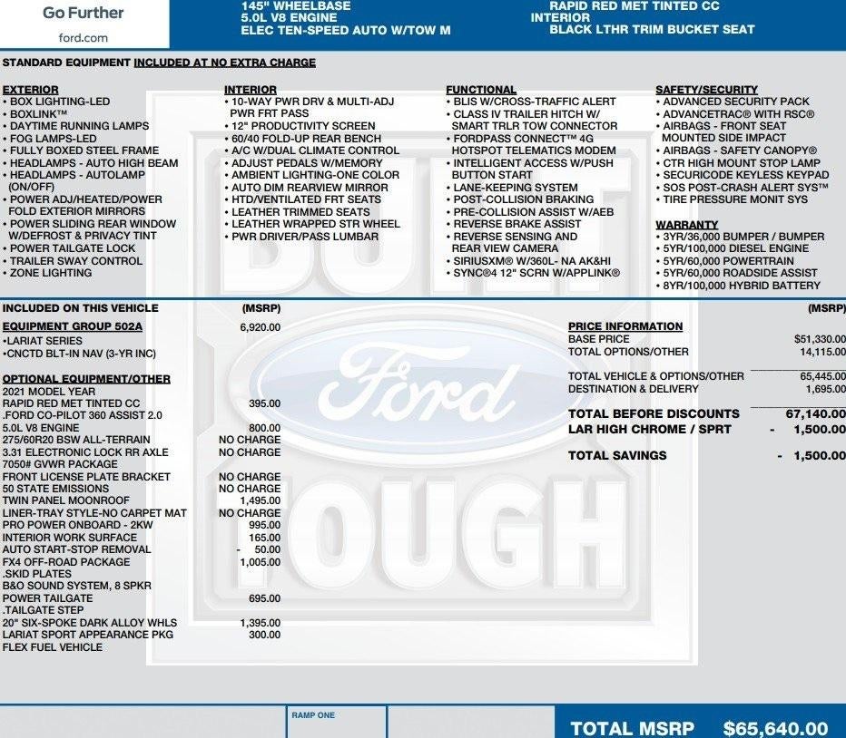 2021 Ford F-150 XL