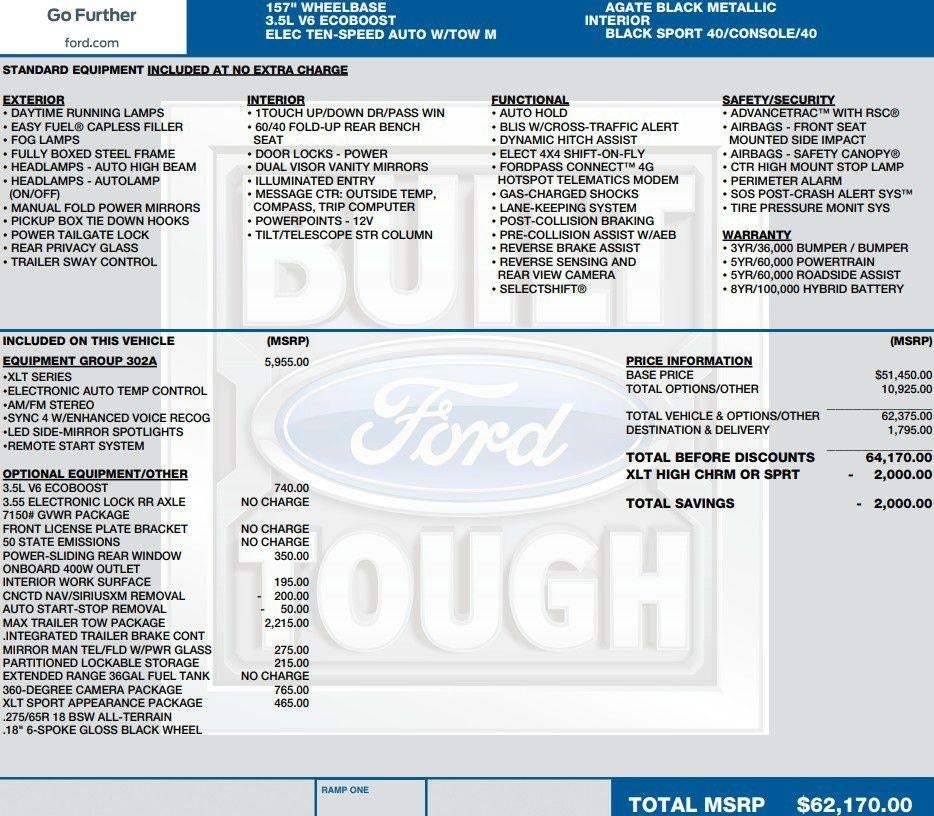 2022 Ford F-150 XLT