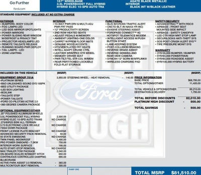 2023 Ford F-150 Platinum