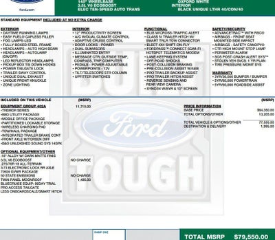 2024 Ford F-150 Tremor