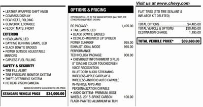 2022 Chevrolet Camaro LT1