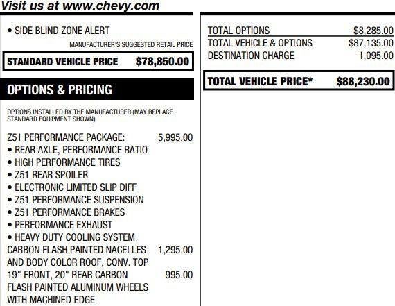 2021 Chevrolet Corvette Stingray 3LT