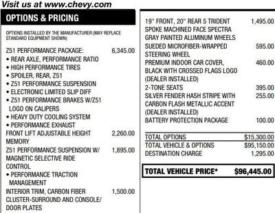 2022 Chevrolet Corvette Stingray 3LT
