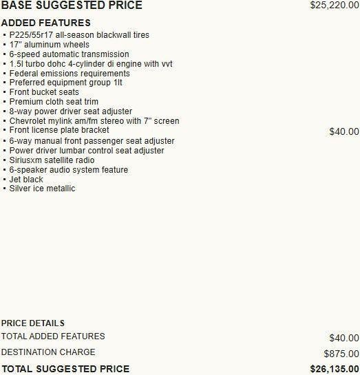 2018 Chevrolet Malibu LT