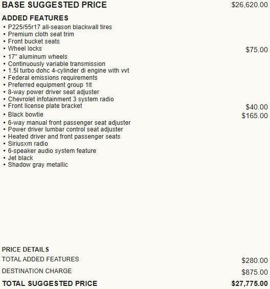 2019 Chevrolet Malibu LT