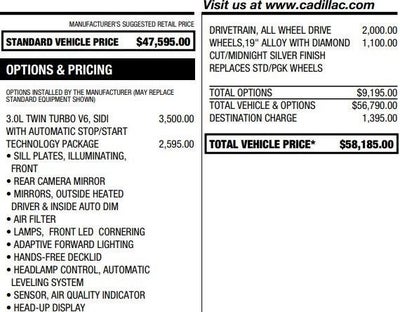 2025 Cadillac CT5 Premium Luxury