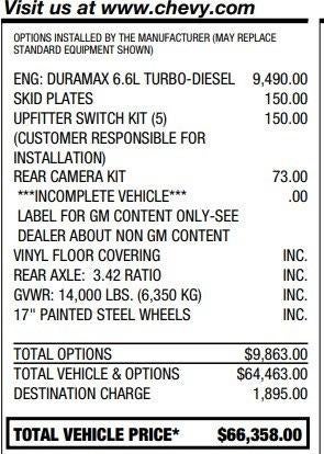 2024 Chevrolet Silverado 3500 HD Chassis Cab LT