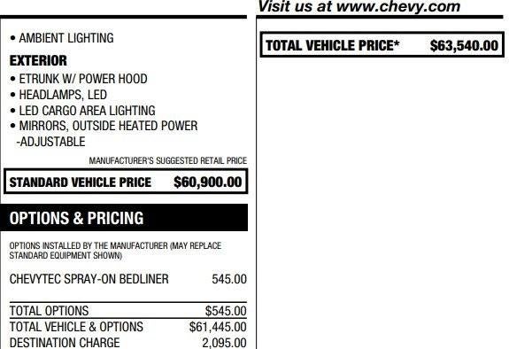 2026 Chevrolet Silverado EV LT - Standard Range