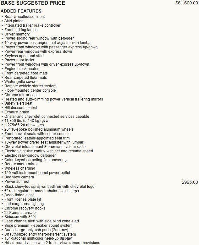 2020 Chevrolet Silverado 2500 HD High Country