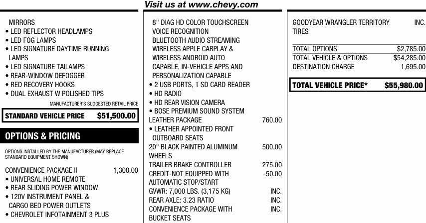 2021 Chevrolet Silverado 1500 LT Trail Boss