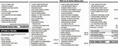 2020 Chevrolet Silverado 1500 RST