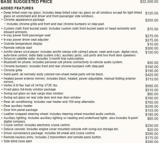 2020 Chevrolet Express Cargo 2500 Base