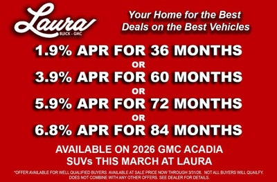 2026 GMC Acadia Denali